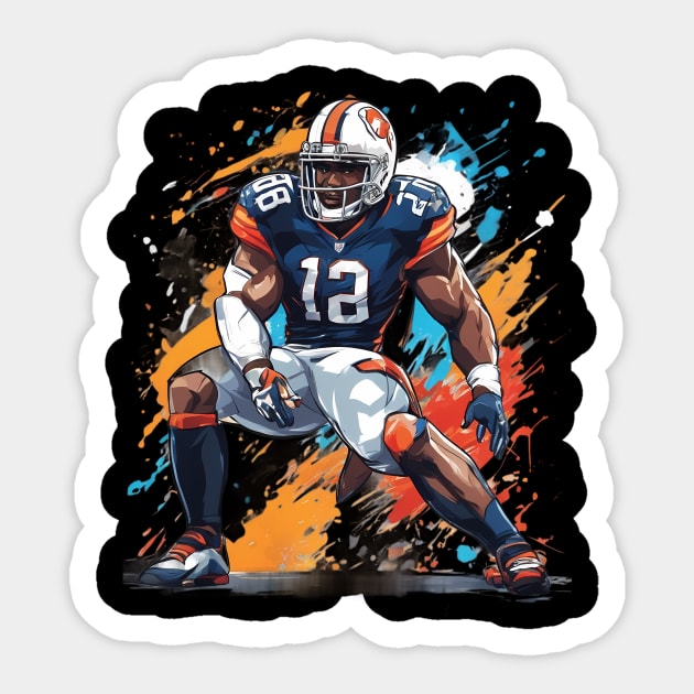 American Football Tight End Sticker by animegirlnft